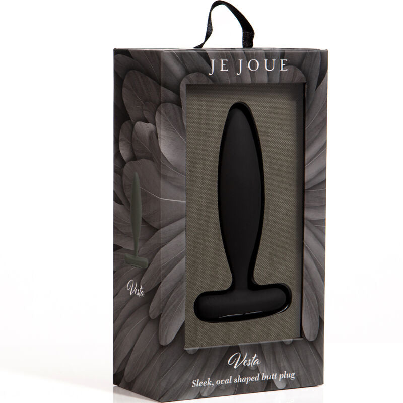 Plug Anal Vibrator, Je Joue - Vesta, Vibratii Puternice, Negru