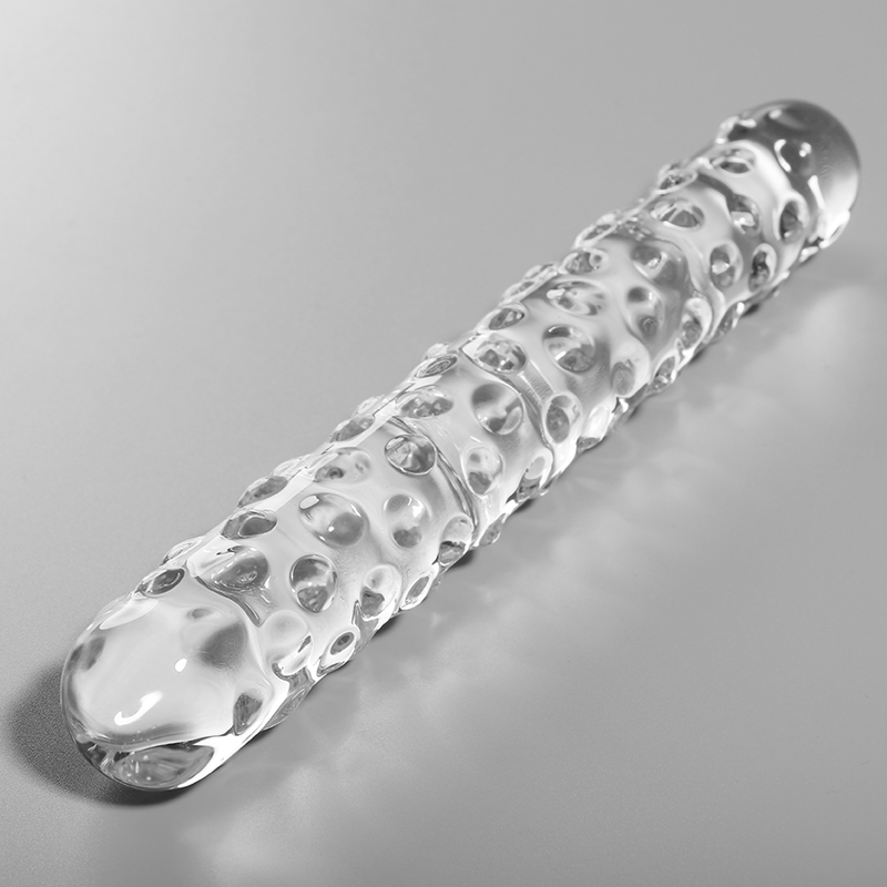 Dildo, Ibiza - Nebula Series Model 15, Sticla Borosilicata, 18.5 CM D - 3 CM Transparent