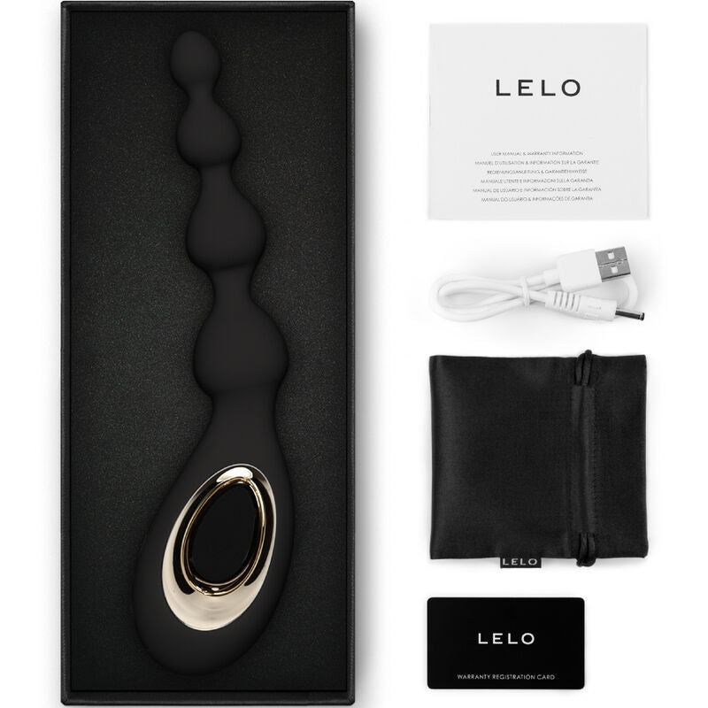 Vibrator Anal, Lelo - Soraya Beads, Tehnologie Bow-Motion, Mov
