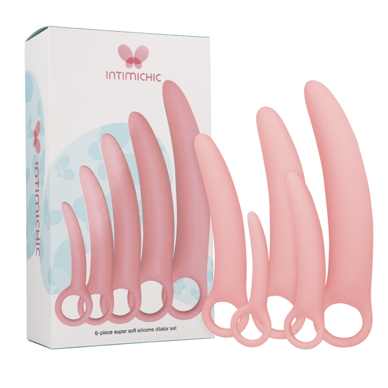 Set Dilatatoare Vaginale, Intimichic, 100% Silicon Medical, 5 Piese