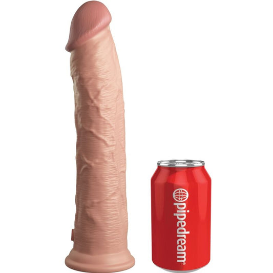 Dildo Realist Silicon Dubla Densitate, KING COCK - Elite, 28 cm