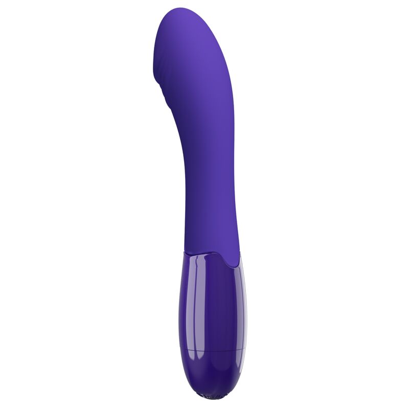 Vibrator Dildo, Pretty Love - Elemental Youth, 30 de Functii de Vibratie, Mov