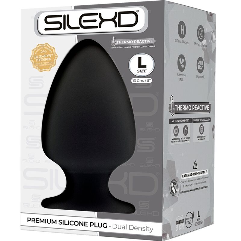 Plug Anal, SilexD - Model 1, Silicon Termoreactiv, Marime L