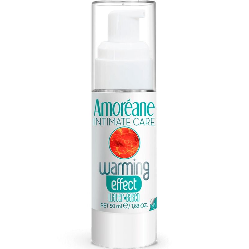Lubrifiant pe Baza de Apa, Amoreane, cu Efect de Incalzire, 50 ML