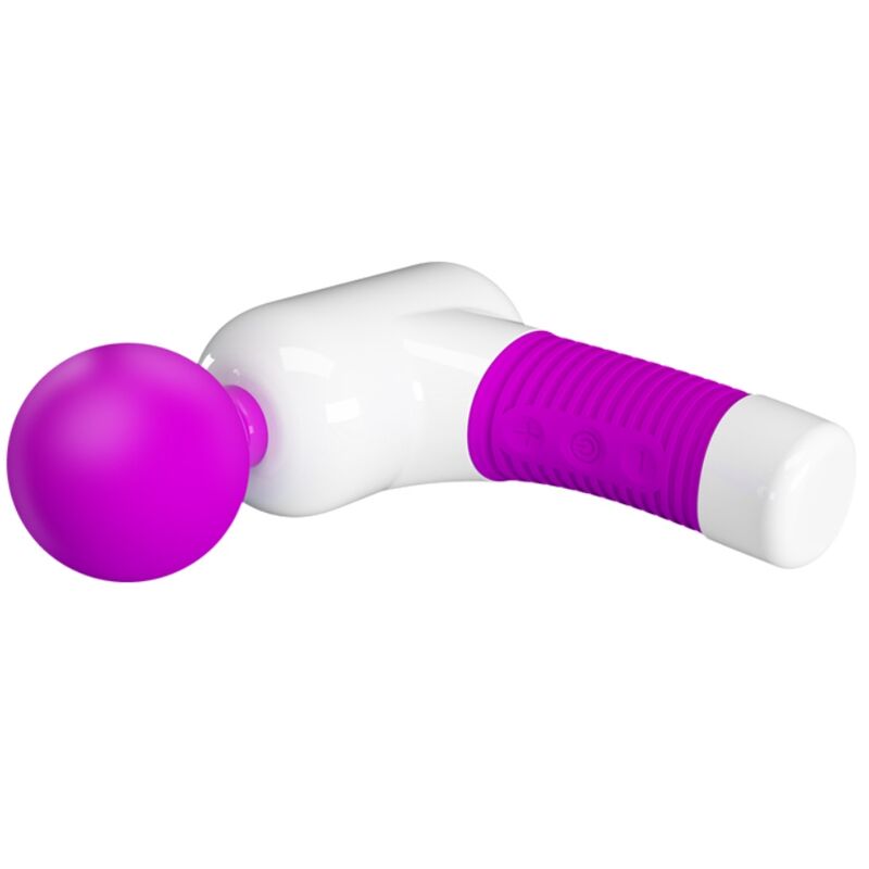 Aparat de Masaj, Pretty Love - Magic Gun, Reincarcabil USB cu 7 Functii de Vibratie, Mov