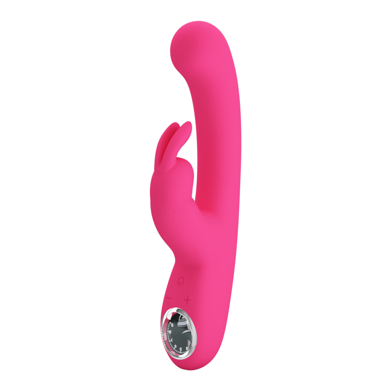 Vibrator Rabbit, Pretty Love - Lamar, Ax Curbat pentru Punct G, Roz