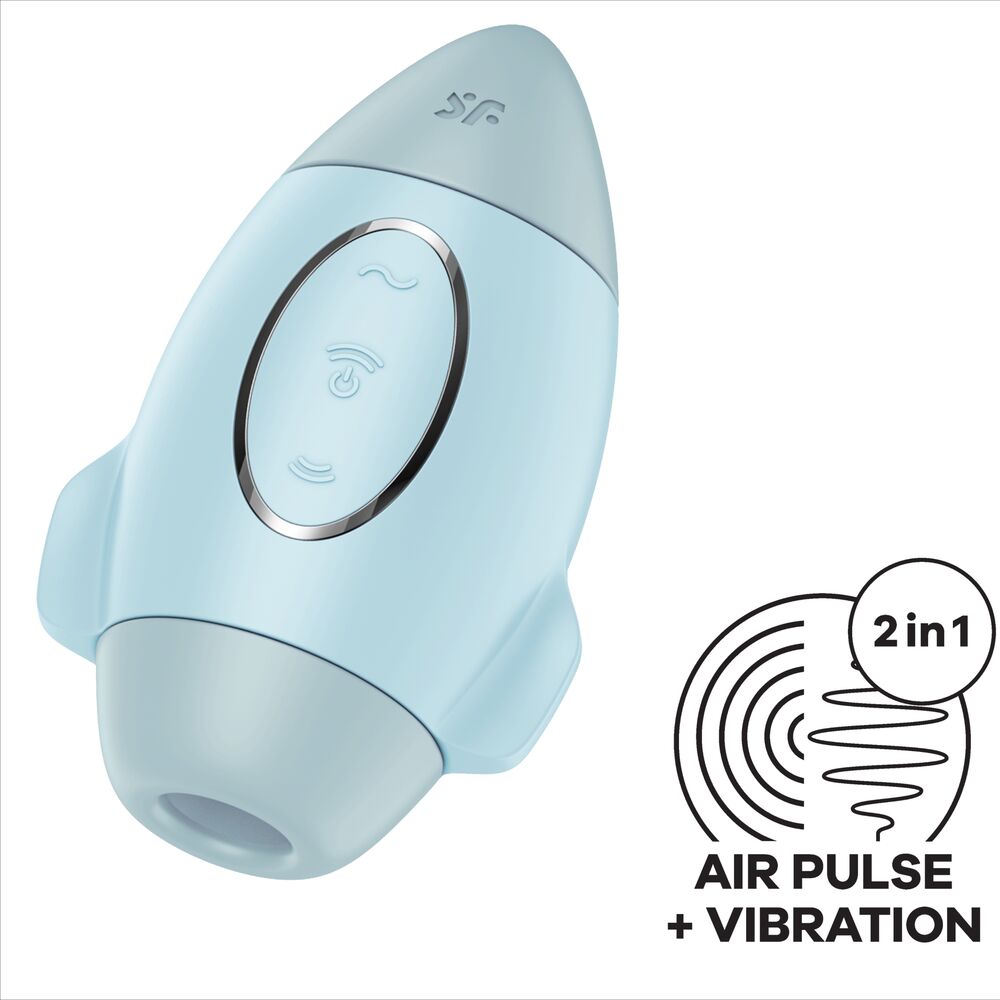Vibrator, Satisfyer - Mission Control, Air Pulse si Vibratii, Small Lilac
