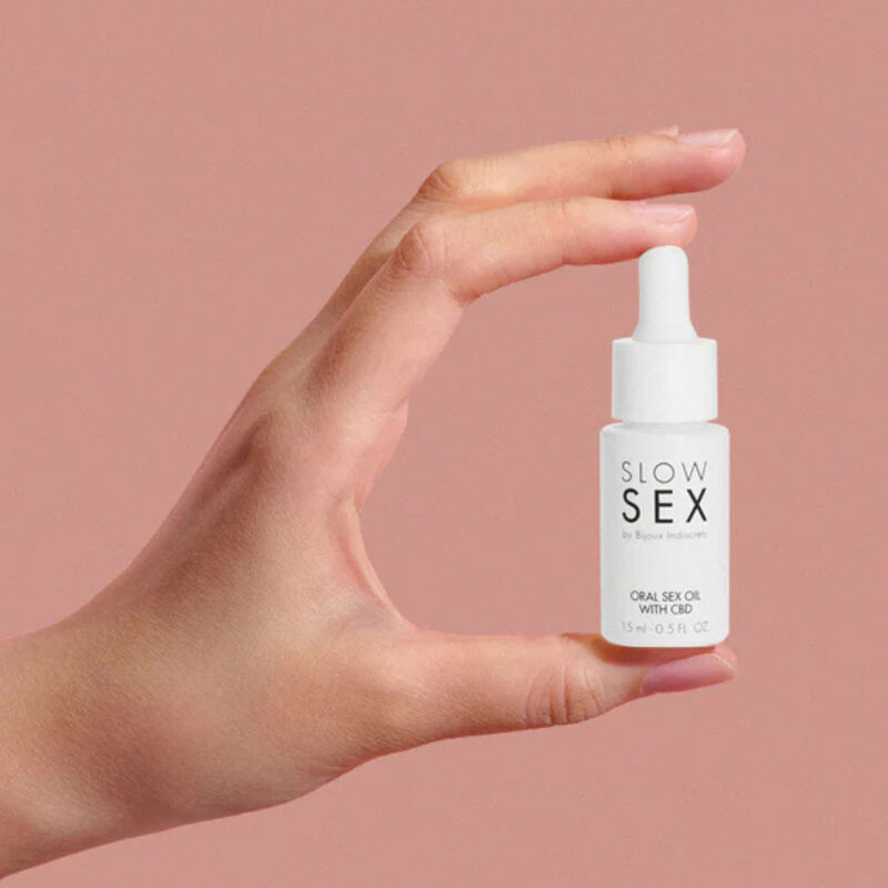 Ulei pentru Sex Oral, Bijoux - Slow Sex, 1% CBD, 15 ML