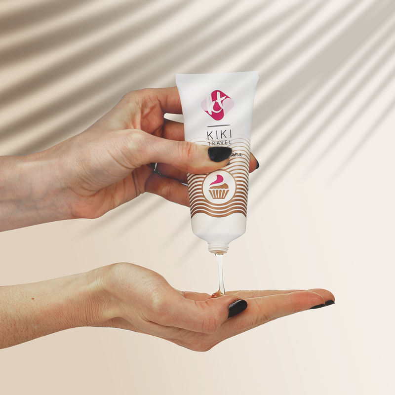 Lubrifiant, Kiki Travel - Cupcake, pe Baza de Apa, 50 ML