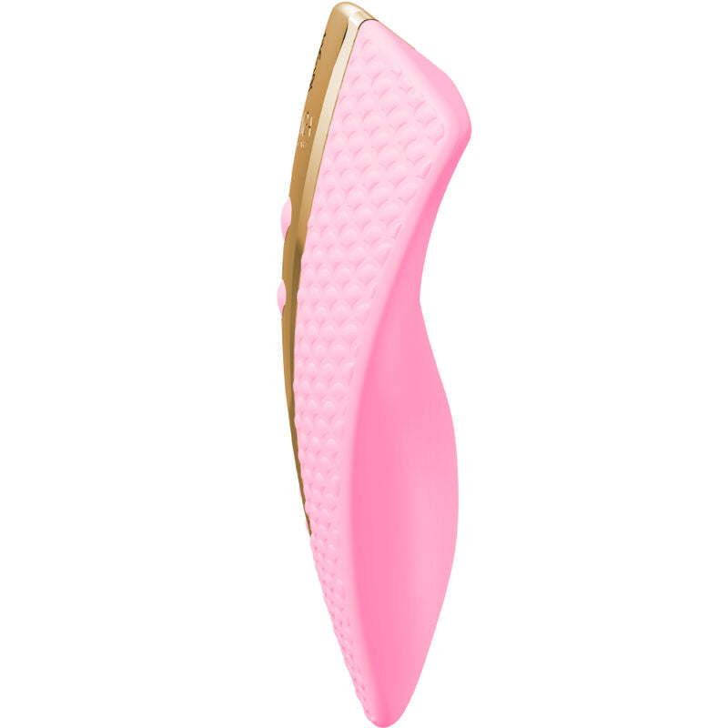 Vibrator Intim, Shunga - Obi, 10 Functii de Vibratie, Roz