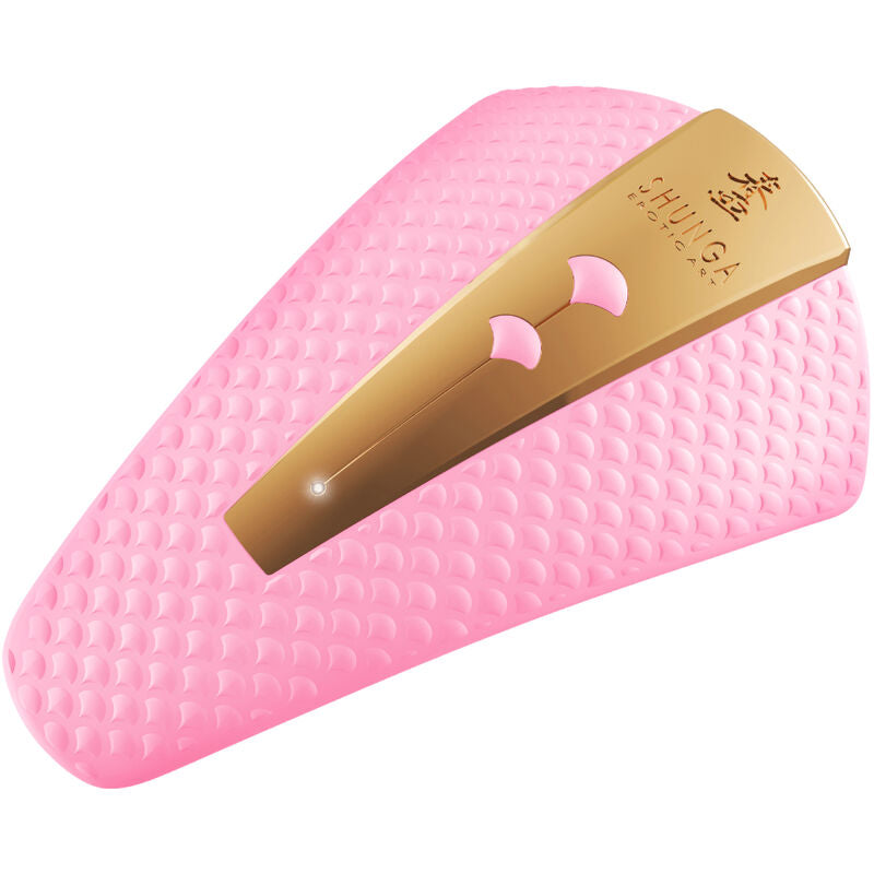 Vibrator Intim, Shunga - Obi, 10 Functii de Vibratie, Roz