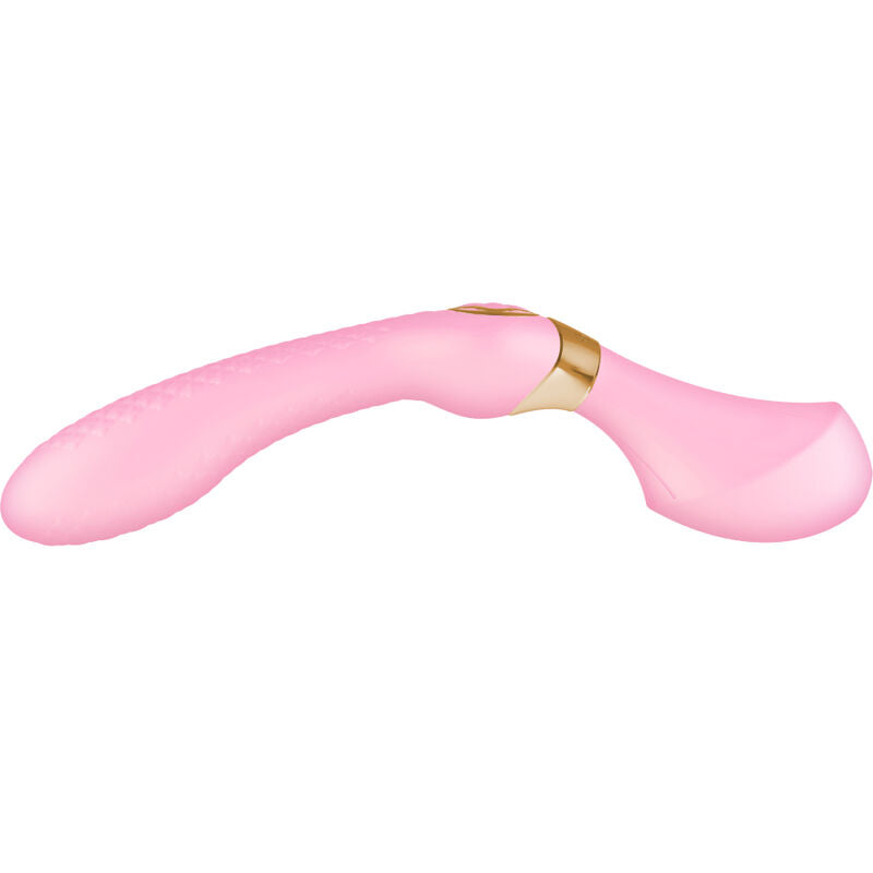 Vibrator Multifunctional, Shunga - Zoa, 10 Functii de Vibratie, Roz