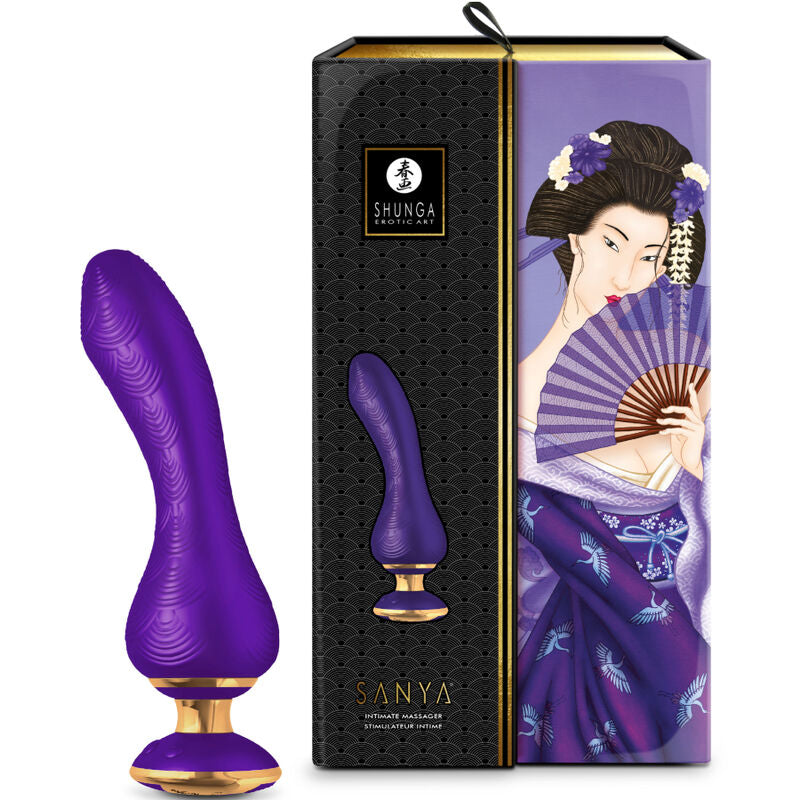 Vibrator Intim, Shunga - Sanya, Impermeabil IPX7, Roz