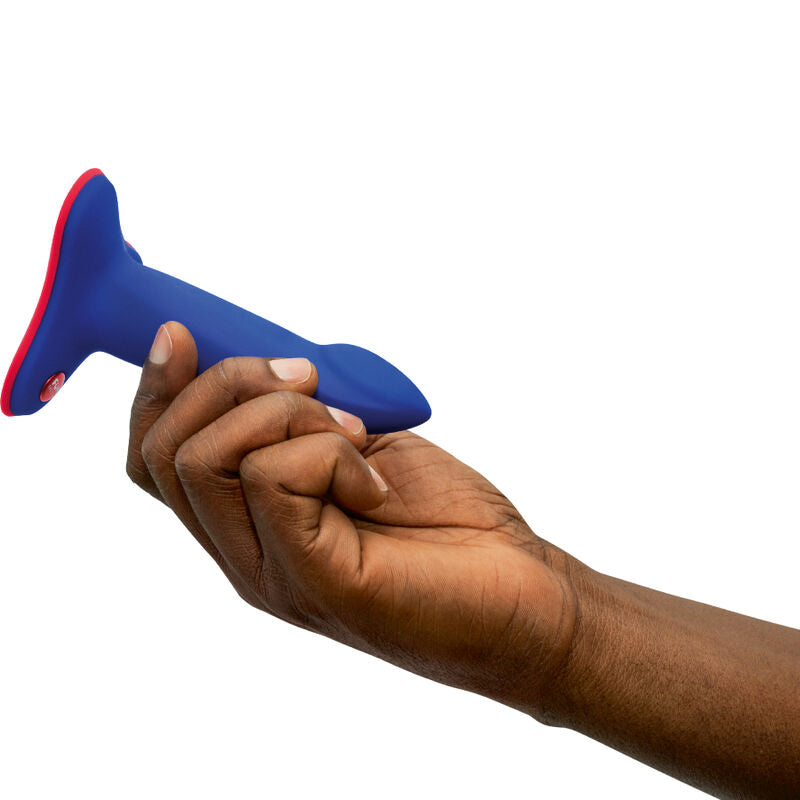 Dildo, Fun Factory - Limba Flex, Flexibil cu Ventuza, Marime S Albastru