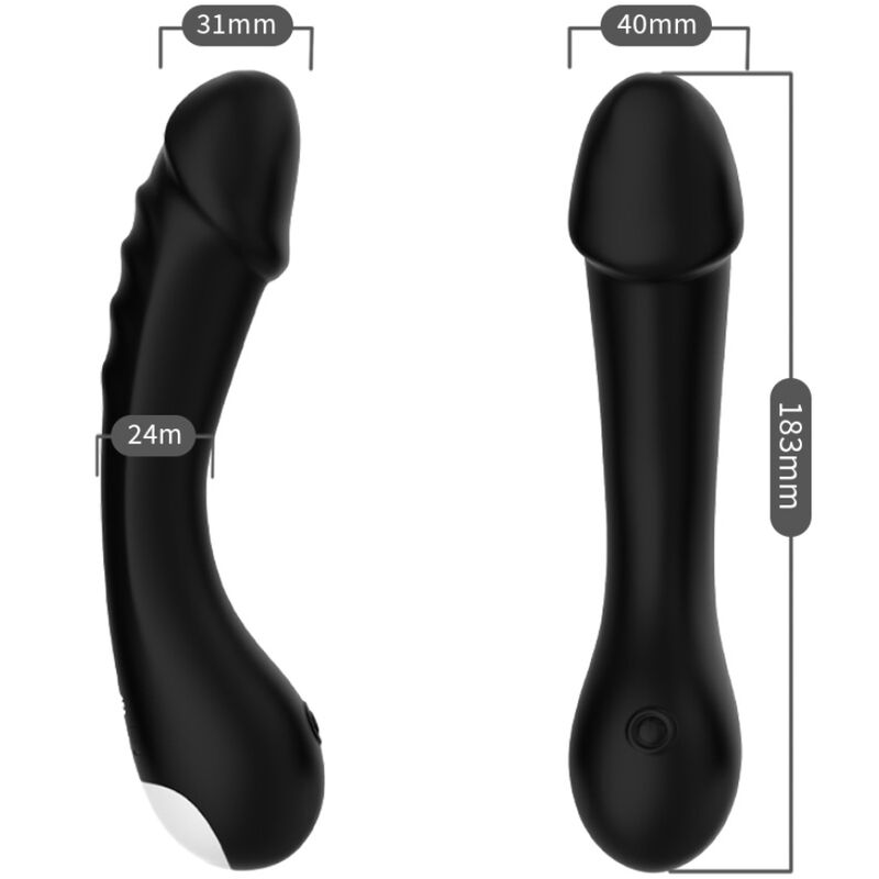Vibrator G-Spot, Armony, Silicon Medical, Negru