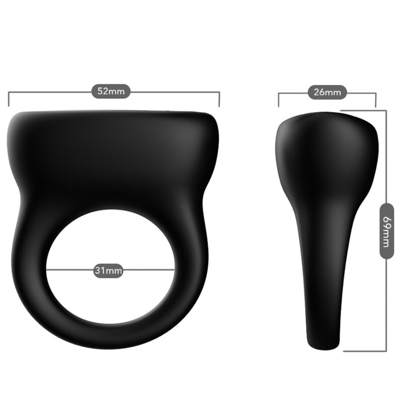 Inel Vibrator, Armony, 9 Moduri De Vibratie, Negru