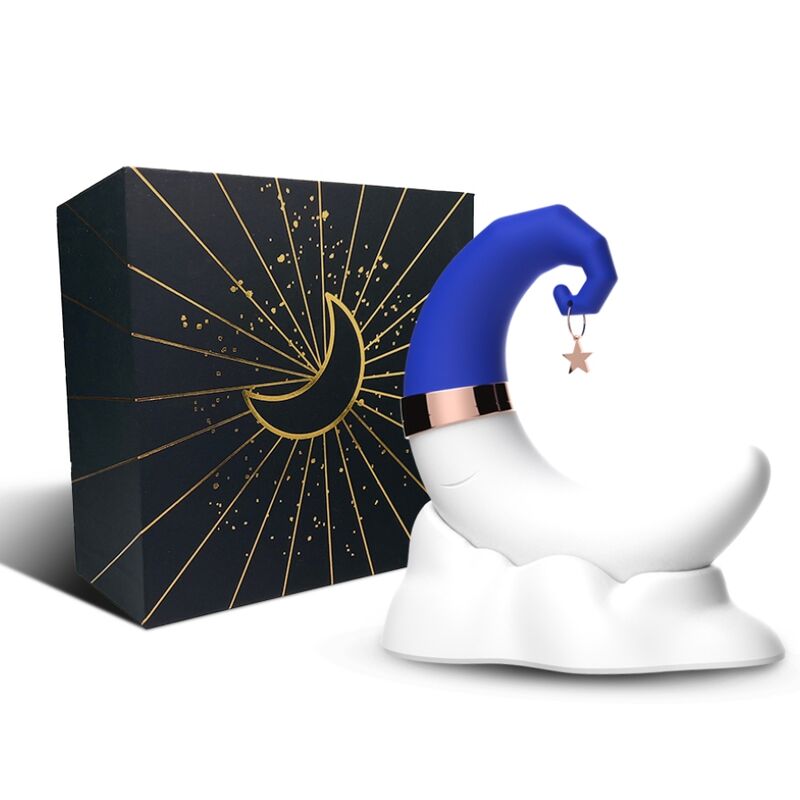 Vibrator, Armony - Sweetmoon, Aspiratie Clitorisa si Stimulare Punct G, Albastru