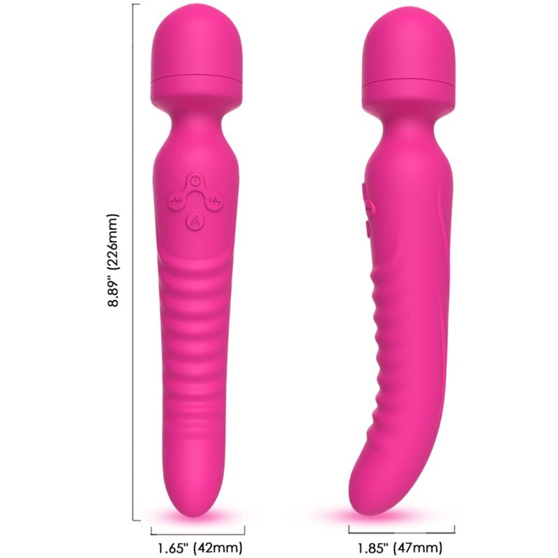 Vibrator de Masaj, Armony - Mission, Efect de Incalzire, Roz