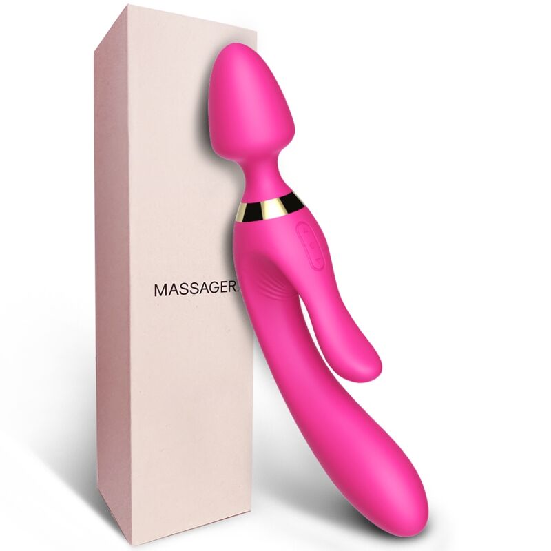 Vibrator Rabbit, Armony, 2x9 Moduri de Vibratie, Roz