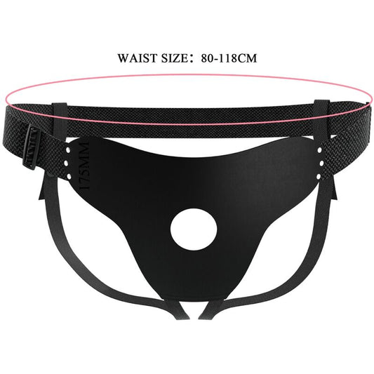 Ham Strap On, Pretty Love - Love Spell, Ajustabil, Negru