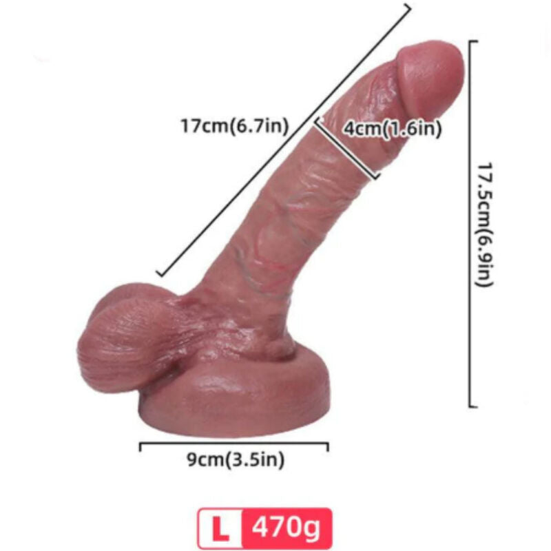 Dildo, Armony, Realist din Silicon Lichid, 17 CM