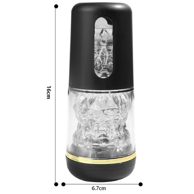 Masturbator Portabil, Armony, Material TPE, Negru