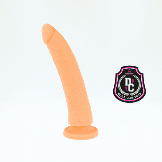 Dildo, Delta Club, Silicon Medical, 17 CM x 3 CM Natural