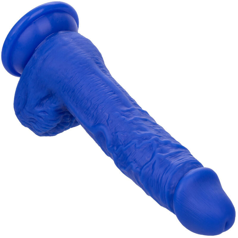 Dildo Vibrator Realistic, CalExotics - Admiral Sailor, Silicon Lichid, 19.75 CM Albastru