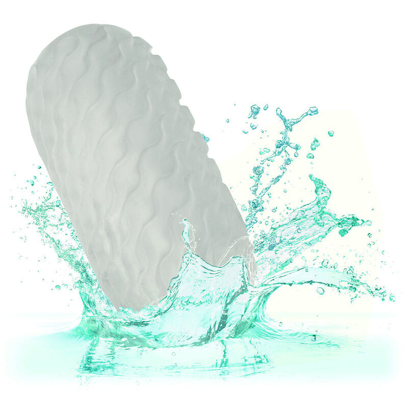 Masturbator, CalExotics - Boundless Reversible, Reversibil cu Doua Texturi, Galben