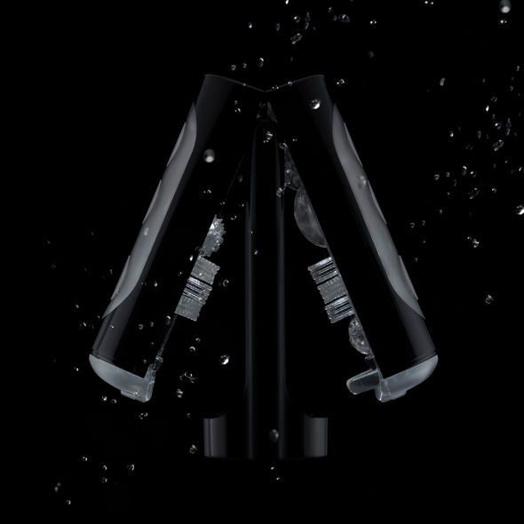 Masturbator, Tenga - Flip Hole, Pad Plutitor si Pompa de Vid, Negru