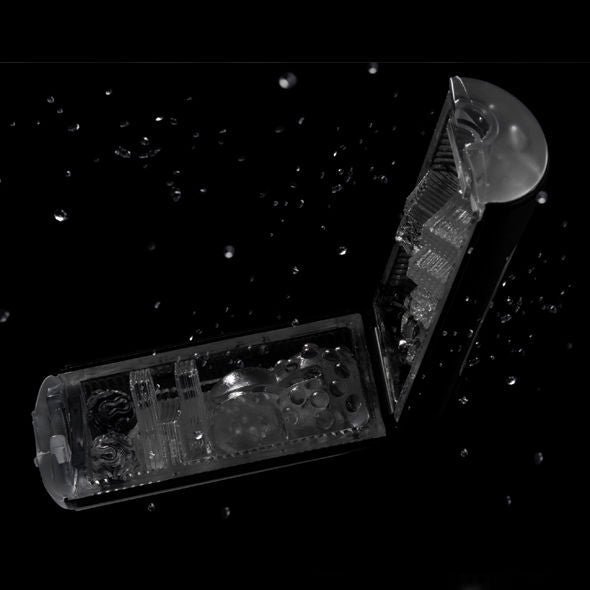 Masturbator, Tenga - Flip Hole, Pad Plutitor si Pompa de Vid, Negru