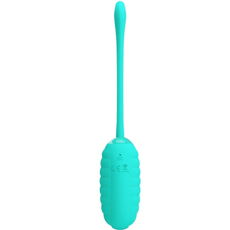 Ou Vibrator, Pretty Love - Kirk, Reincarcabil USB, Verde Aqua