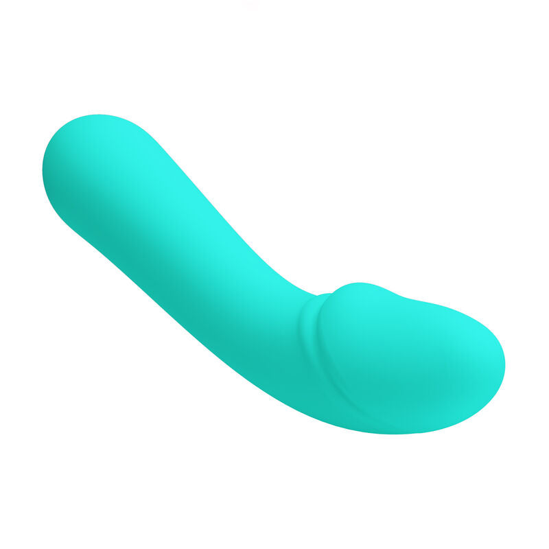 Vibrator Punctul G, Pretty Love - Cetus, Reincarcabil, Verde Aqua