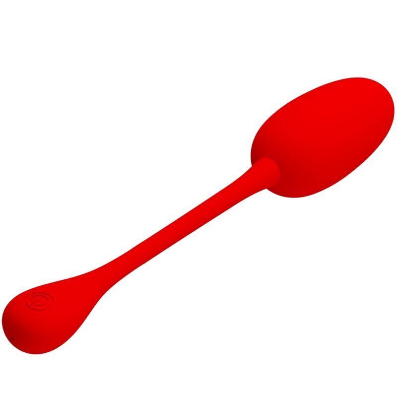 Ou Vibrator, Pretty Love - Knucker, 12 Functii de Vibratie, Rosu