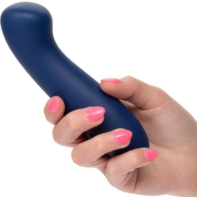 Vibrator, CalExotics - Cashmere Satin G, Rezistent la Apa IPX7, Blue