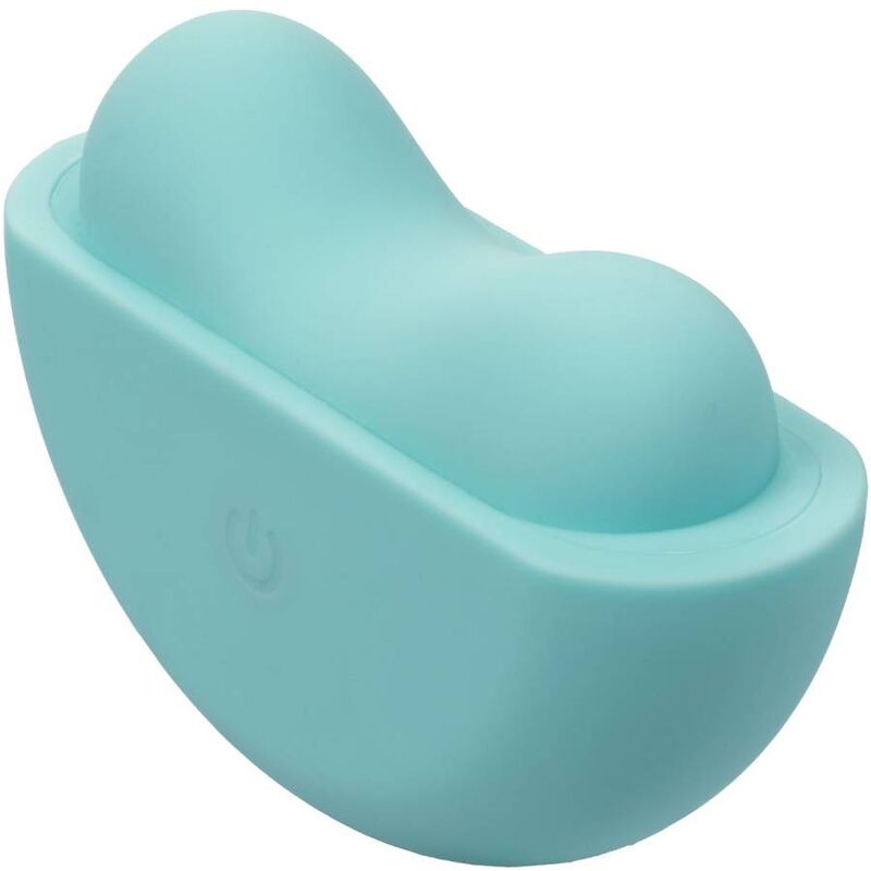 Stimulator Vibrator, CalExotics - Ovation Applause, 10 Viteze de Vibratie, Aqua Green
