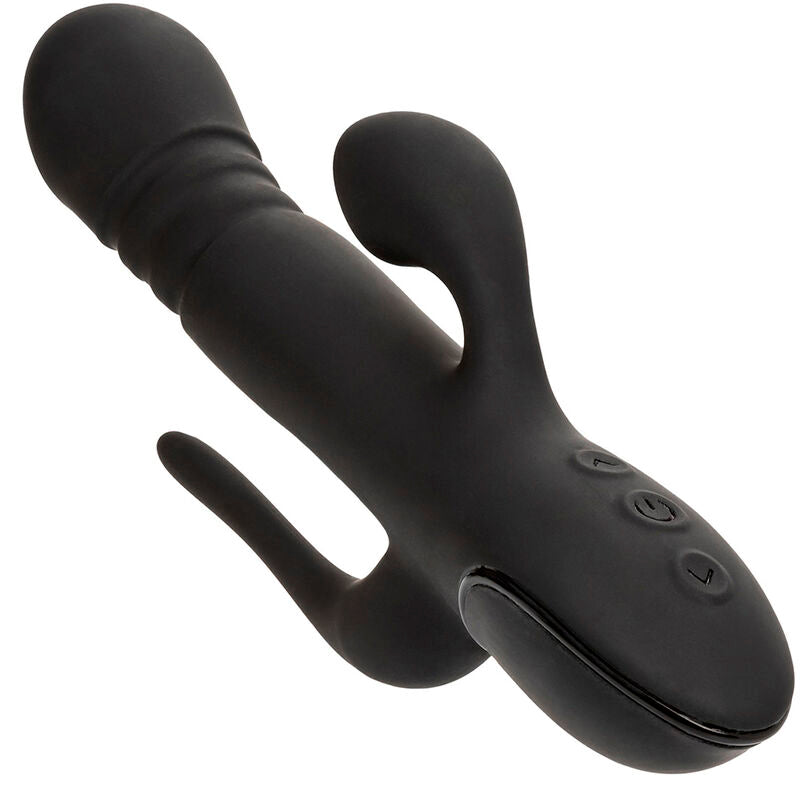 Vibrator, CalExotics - Triple Euphoria, Actiune Tripla, Negru