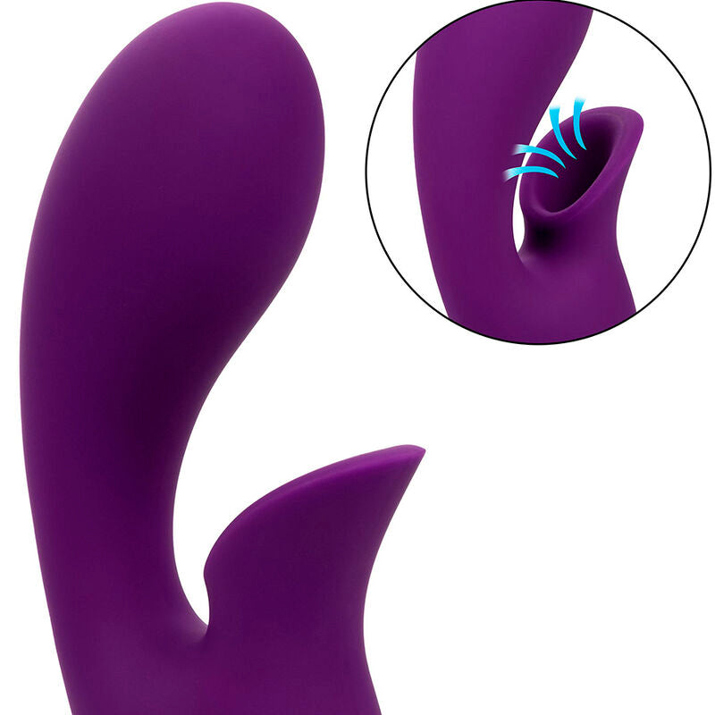 Stimulator cu Aspiratie, CalExotics - California, Aspiratie Clitoris 10 Functii, Mov