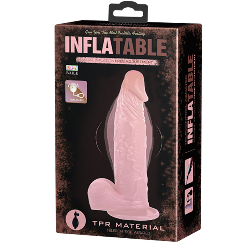 Dildo Realistic, Dance, Gonflabil cu Ventuza, 15 CM