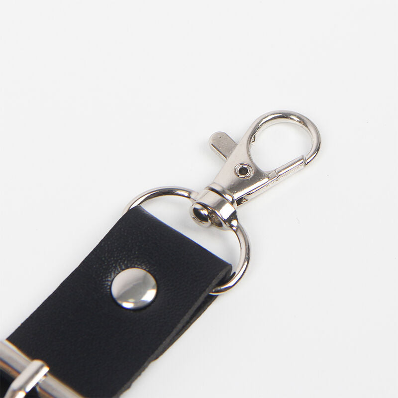 Ham si Jartiera, Subblime, Detalii cu Inele si Lanturi, Marime Unica / Negru