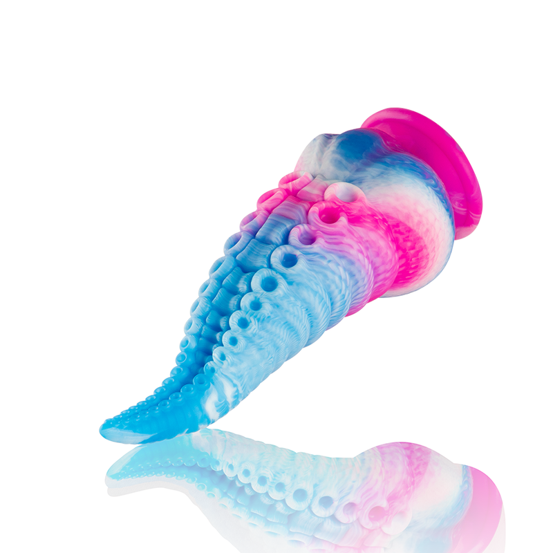 Dildo, Epic - Phorcys Blue Tentacle, din Silicon, Marime Mica