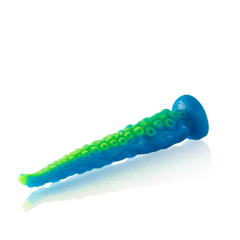 Dildo, Epic Cybersilicock - Scylla Fluorescent Thin Tentacle, Silicon, Small Size