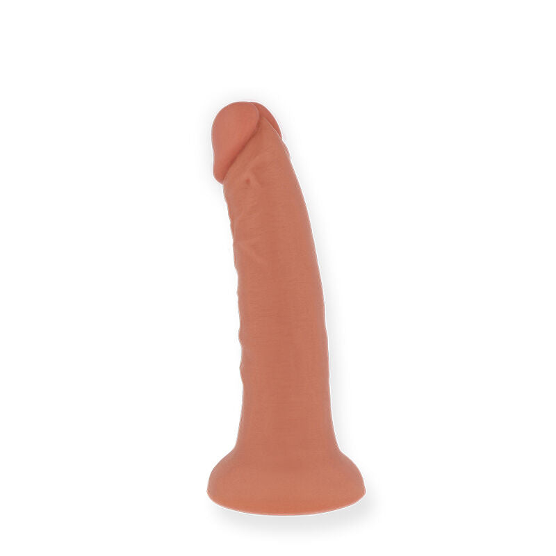 Vibrator Dildo, Oninder - Small Bogota, Control prin Aplicatie, Natural 17.5 CM x 4 CM