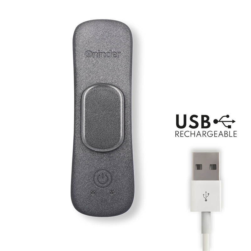 Vibrator Clitoris Purtabil, Oninder - Manila Panty, Control prin Aplicatie, 9.6 CM x 2.6 CM