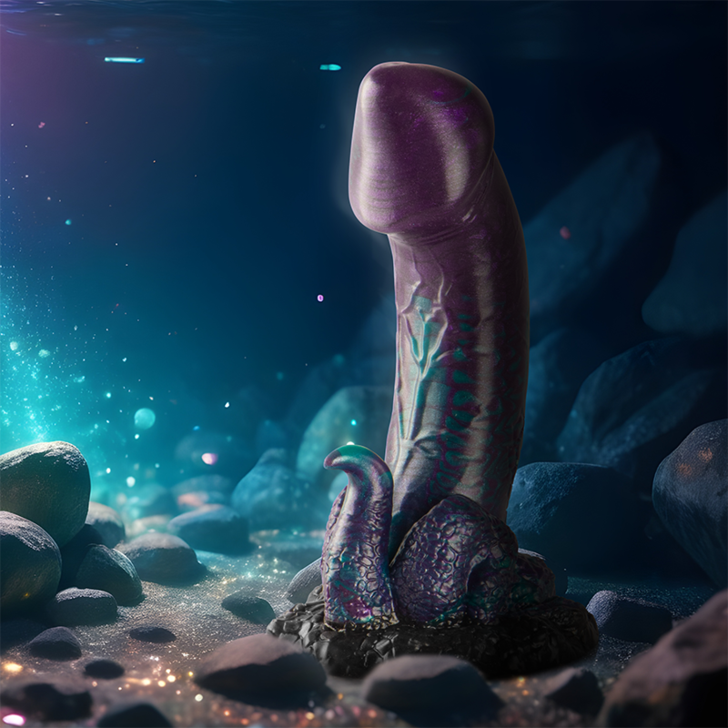 Dildo, Epic Cybersilicock - Basilisk, Textura Solzoasa, Marime Mica