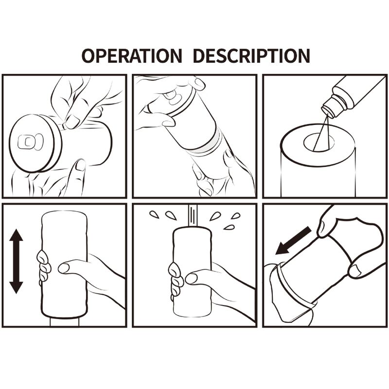 Masturbator Masculin, Pretty Love - CM 1, 3D Texturat Interior