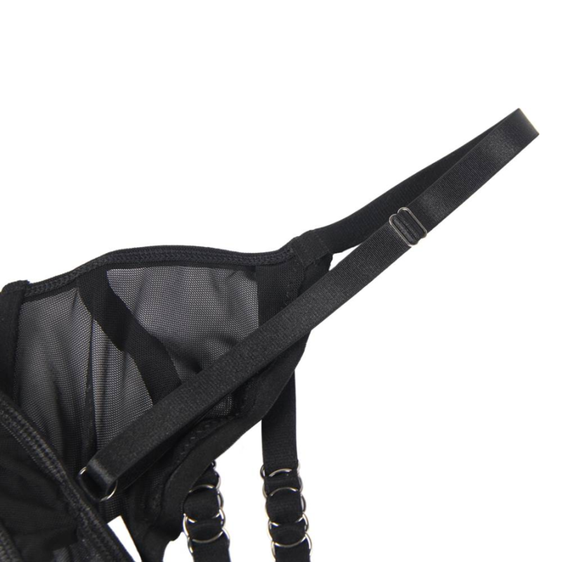 Set Sutien si Chiloti, Subblime, Transparent, S/M