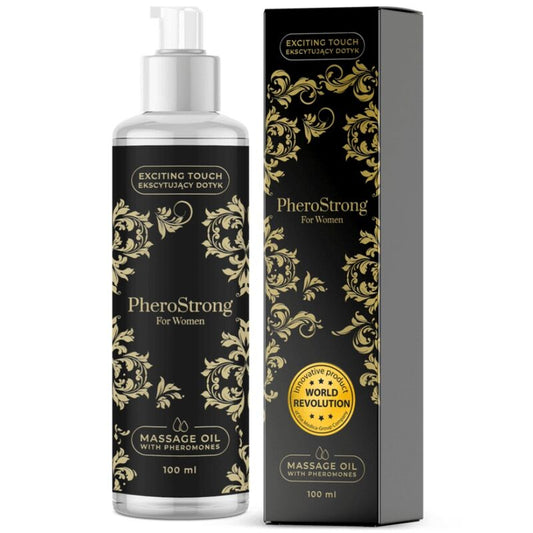 Ulei de Masaj cu Feromoni pentru Femei, PHEROSTRONG - 100 ml