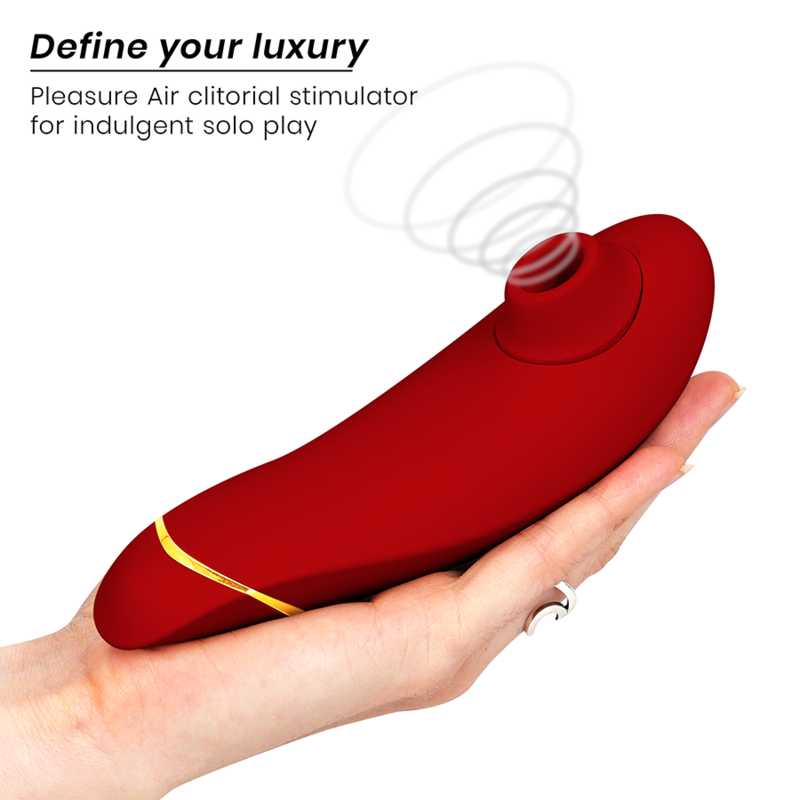 Stimulator Clitoris, Womanizer - Premium 2, Tehnologie Pleasure Air, Bordeaux