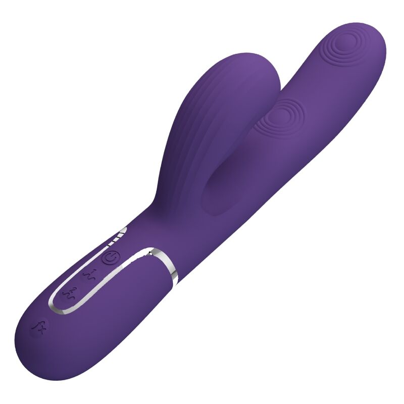 Vibrator G-Spot, Pretty Love - Perlita, 3 in 1 Multifunctional, Mov